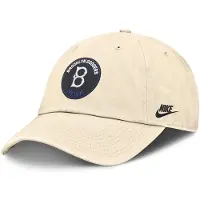 Nike Mlb Club Unstructured Brooklyn Dodgers Cap Beige M-L