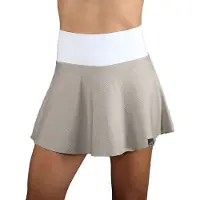Endless Lux Ii Skirt Beige M Femme