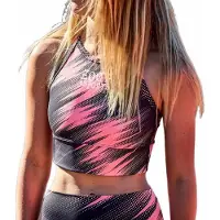 Zoot Ltd Run Sports Top Noir,Rose XS Femme