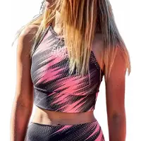 Zoot Ltd Run Sports Top Noir,Rose XL Femme
