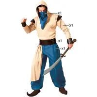 Atosa Arab Men Costume Jaune XS-S Enfants