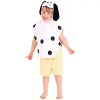 Den Goda Fen Dog Baby Costume Blanc 12 Months-4 Years Enfants