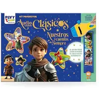 Imagiland Classic Audio Story Projector Kit Bleu Enfants