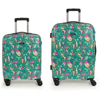 Gabol Vida-set Cabin/medium Trolley Bag Vert Enfants