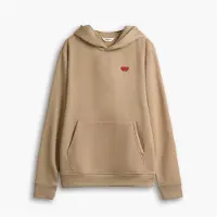 Copenhagen Legacy Sweat à Capuche Homme imprimé cœur Khaki