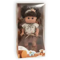 Tachan Martina Doll 40 Cm Marron Enfants
