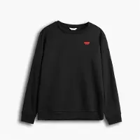 Copenhagen Legacy Sweatshirt à col rond imprimé cœur Homme Noir