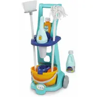 Smoby Cleaning Cart With Handheld Vacuum Cleaner Refurbished Clair Enfants