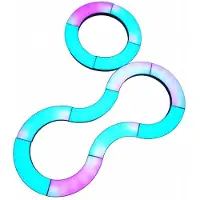 BOT Applique murale intelligente LED Tuya arrondie 6 pièces