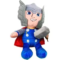 AVENGERS Peluche Avengers Thor 25 cm en velours - Figurine pour enfants - Cadeau idéal - 3 ans et plus