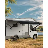 StarTech.com Store de camping 5809mm - Store latéral électrique pour caravane - Store modulaire pour le camping en plein air