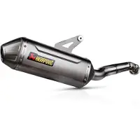 Akrapovic Slip-on Line Cf Moto Mt 800 Abs 24-25 S-cf8so4-hftt Homologated Slip On Muffler Argenté Not Homologated