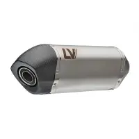 Leovince Lv-14 Cf Moto Mt 800 Abs 22-26/mt-x 800 Abs 25-26/husqvarna Norden 901 Abs 22-26 Homologated Muffler Argenté Homologated