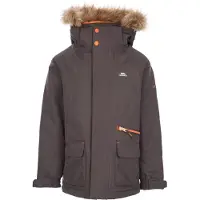 Trespass Upbeat Jacket Gris 7-8 Years Enfants