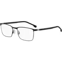 HUGO BOSS Lunettes de Vue BOSS 1637 54/18/150 Matte black ruthenium Metal frames MAN BOSS 1637