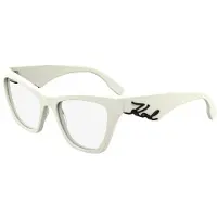 Karl Lagerfeld Lunettes de vue - - KL6171 - Acétate blanc - Taille 54 - Femme