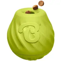 Benebone Bnbone Pawbler - Treat d'enrichissement interactif en caoutchouc naturel et croquettes Disppensing chien jouet - idal pour l'ennui - moyen / g
