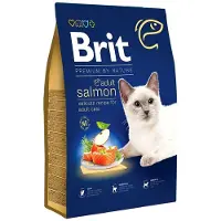 Brit Cat Premium by Nature Adult salmon 8 kg