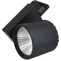 Braytron applique murale 30W LED COB Spot d'éclairage Moderne Rotation 180° Blanc Chaud 3000K 2350 lm Noir
