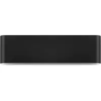 Braytron Elégante applique murale LED 8W éclairage mural design moderne 3000K blanc chaud 400 lm aluminium noir pour salon hall chambre d'enfant chambre à coucher