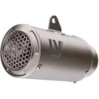 Leovince Lv Corsa S Titanium Honda Cb 1000 R Abs 18-24 Homologated Muffler Argenté Homologated