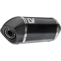 Leovince Lv-14 Black Edition Voge Ds 900 X Abs 24-26 Homologated Muffler Argenté Homologated