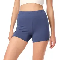 Merry Style Shorts pour femmes Pantalons de cyclisme Pantalons courts Boxers en coton MS10-392 (Jeans, XS)