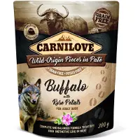Carnilove Pâté pour Chien Buffle &amp; Pétales de rose 300 g