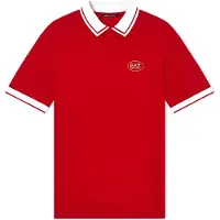 Emporio Armani pour homme. 7M001538_AF13511 Polo Golf Pro rouge (3XL), Casuel, Coton, Manche courte