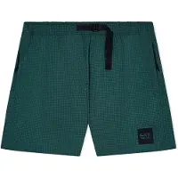 EA7 pour homme. 7M001717_AF21256 Short coriandre Water Sports (M), Bleu, Running, Sportswear, Classique, Multisport, Polyester