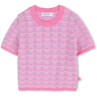 Billieblush U21944 Short Sleeve Sweater Rose 3 Years Fille