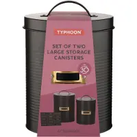 Typhoon Lot de 2 réservoirs Otto, 3,5 L + 2,4 L, personnalisables