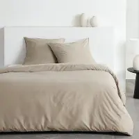 TODAY Housse De Couette 2 Personnes Essential 220x240 Cm Crépon Beige 100% Polyester