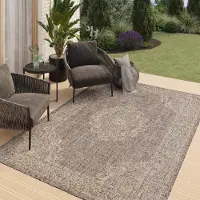 Tapiso Tapis en sisal MELISSA, pour l'intérieur et l'extérieur, OEKO-TEX, 150 x 240 cm