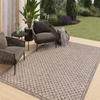 Tapiso Tapis en sisal MELISSA, pour l'intérieur et l'extérieur, OEKO-TEX, 90 x 150 cm