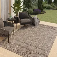 Tapiso Tapis en sisal MELISSA, tapis d'extérieur et d'intérieur, OEKO-TEX, 180 x 270 cm