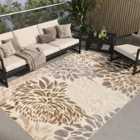 Tapiso Tapis PATIO Outdoor – Tapis pour balcons et terrasses, résistant aux intempéries et facile d'entretien, 120 x 180 cm