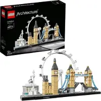 LEGO Architecture 21034 Londres, 468 pièces, 12+ ans, Mixte, Marron