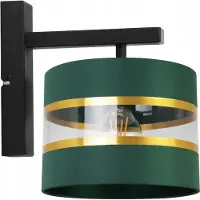 Light11 HOME Applique murale élégante Kinkiet dorée, abat-jour 20 cm, LED, style moderne
