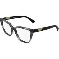 Longchamp Lunettes de Vue LO2785 55/16/140 Striped grey Acetate WOMAN LO2785
