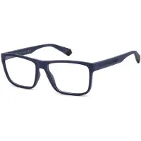 Polaroid Lunettes de Vue PLD D569 57/16/140 Matte blue Polyamide frames MAN PLD D569