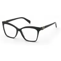Blumarine Lunettes de Vue - - VBM893 - Noir (nero lucido) - Acétate - 54/15/140 Femme