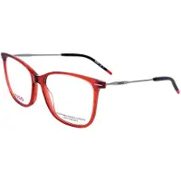HUGO BOSS Lunettes de Vue Hugo HG 1214 55/16/140 Red Acetate WOMAN HG 1214