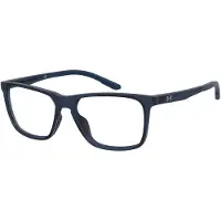 Under Armour Lunettes de Vue UA 5043 55/15/140 Matte blue crystal Polyester frames MAN UA 5043