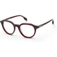 Lozza Lunettes de Vue - - VL4394M - Rosso trasparente lucido - Acétate - Ronde - 51/22/145