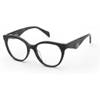 Blumarine Lunettes de vue - - VBM894V - Noir pailleté - Acétate - Taille 52/18/140