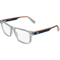 Lacoste Lunettes de Vue L4011 56/17/150 Transparent light grey Bio inj-g820 MAN L4011