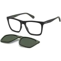 Polaroid Lunettes de Vue PLD D591/C 55/17/145 Matte black green Polyamide frames MAN PLD D591/C