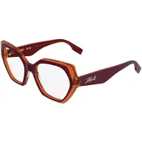 Karl Lagerfeld Lunettes de vue - - KL6229 - Acétate - Marron/caramel - Femme
