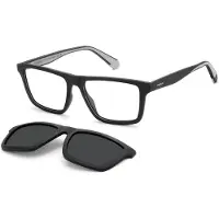 Polaroid Lunettes de Vue PLD D590/C 55/16/145 Matte black grey Polyamide frames MAN PLD D590/C